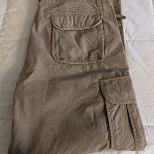 Men's LL Bean Beige Cargo Pants